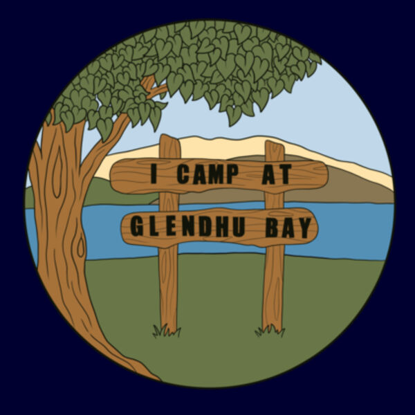 I Camp at Glendhu Bay - Adult Hoodie Design