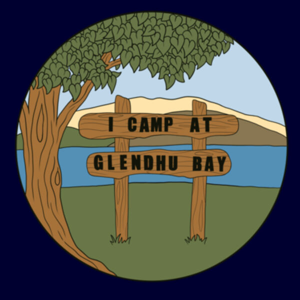 I Camp at Glendhu Bay - Kids Hoodie Design