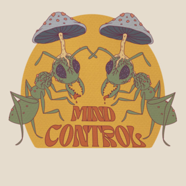 Mind control men’s tee shirt Design