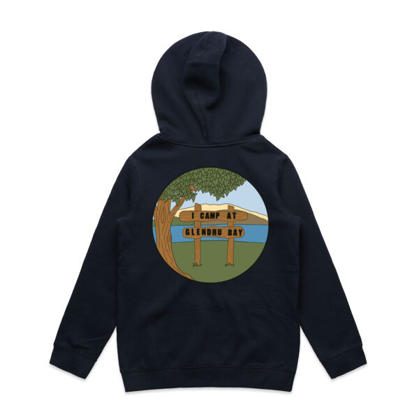 I Camp at Glendhu Bay - Kids Hoodie Thumbnail